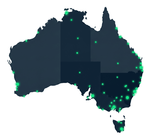 BatteryIQ national coverage map